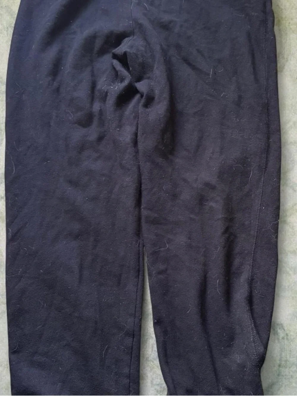 black joggers